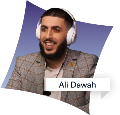 This is a picture of public speaker Ali Dawah.